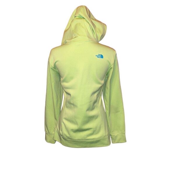 Womens The North Face green hoodie size L - Picture 2 of 3